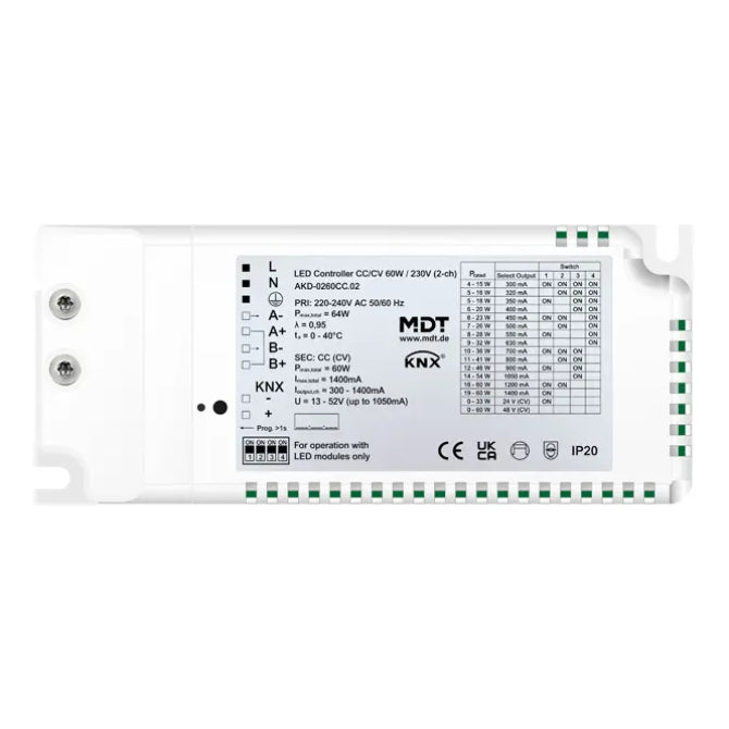 AKD-0260CC.02 LED driver CC/CV 2-channel