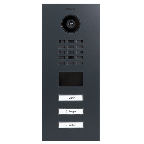 Wideodomofon IP D2103V, 3 przyciski - 6 wersji